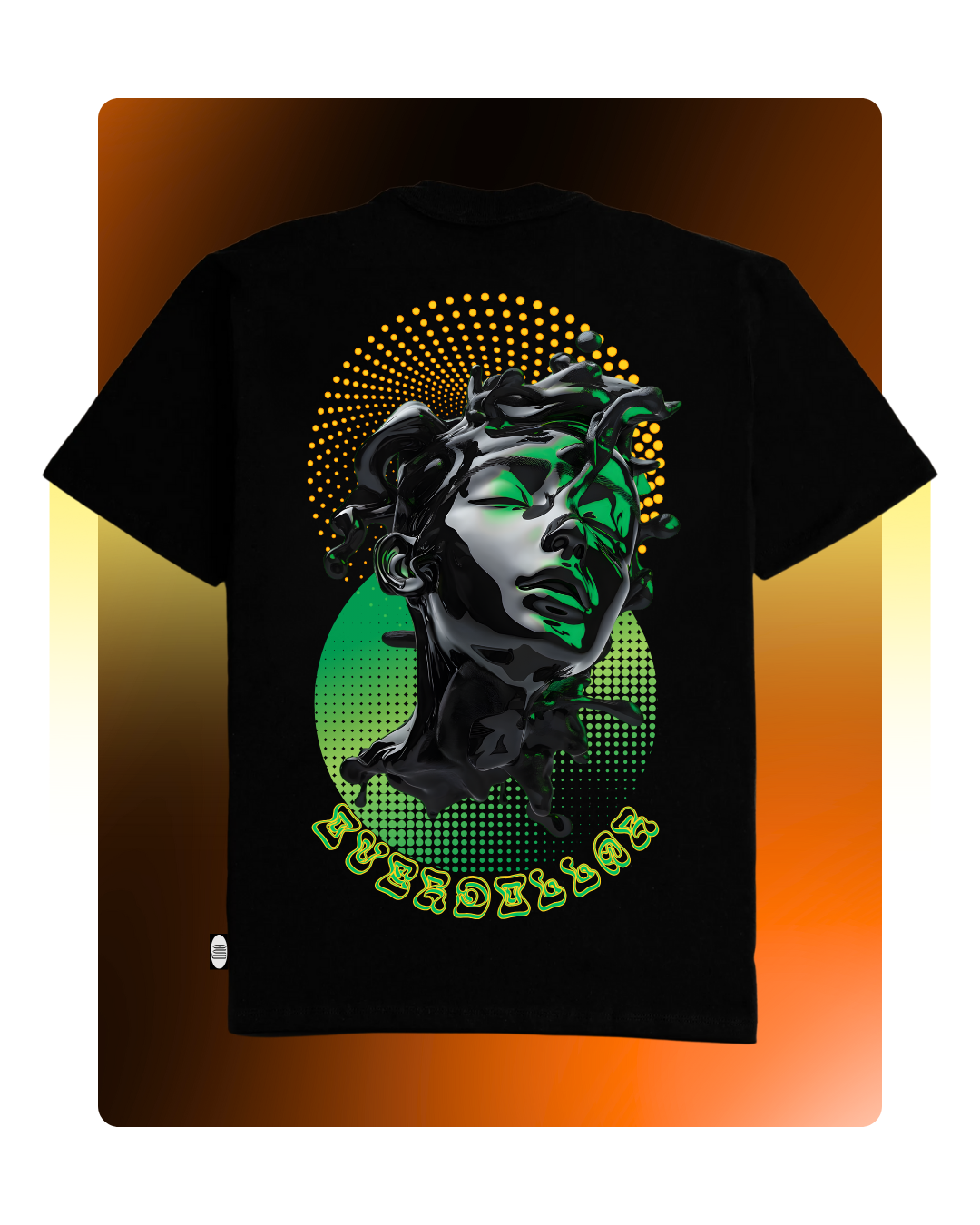 OVERSIZED MEDUZA - Preta