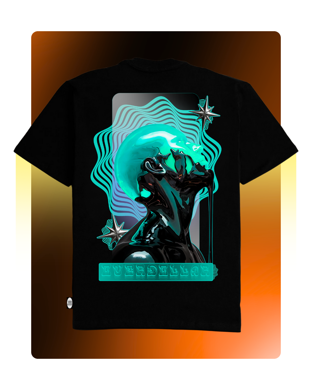 OVERSIZED SPUTNIK - Preta