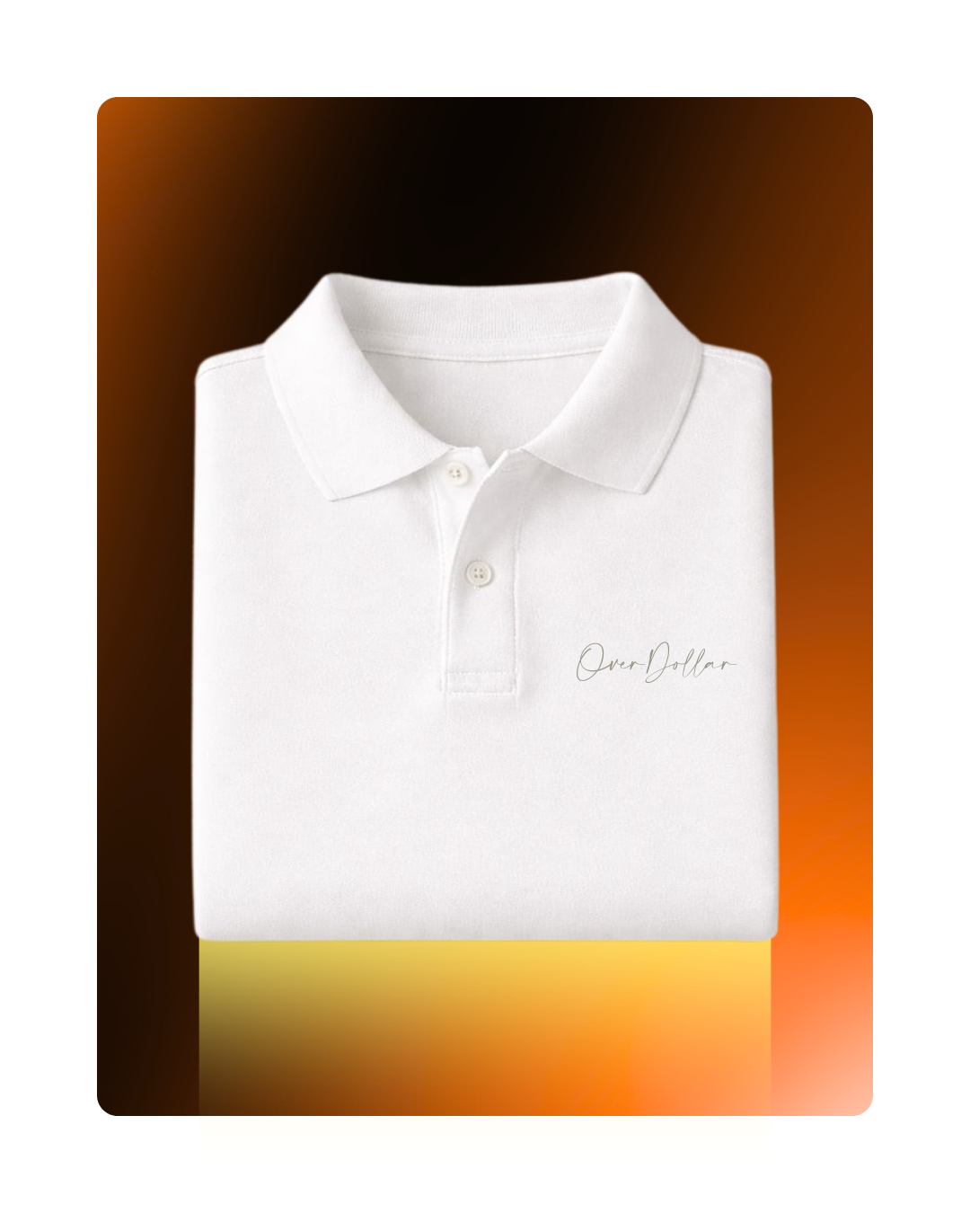 POLO CURSIVA - Off-White