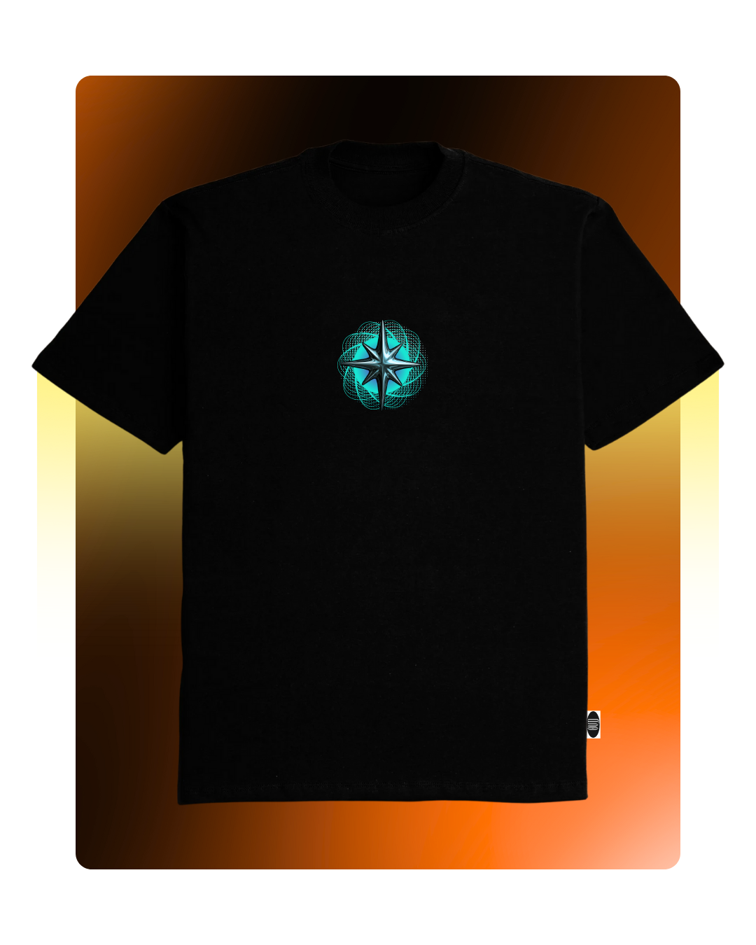 OVERSIZED SPUTNIK - Preta